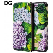 Funda COOL Flip Cover para iPhone 7 / 8 / SE (2020) / SE (2022) Licencia Dolce Gabbana Flores