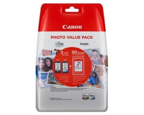 Canon Cartucho Multipack PG-545XL/CL-546XL