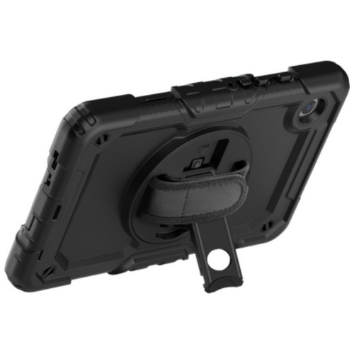 FUNDA TABLET SAMSUNG GALAXY TAB A9 SHOCKPROOF ROTATING 360&ordm; NEGRO JUST IN CASE (Espera 4 dias)