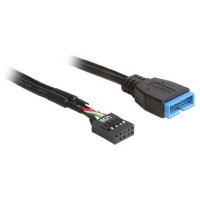 Delock Cable USB 2.0 Hembra/ USB 3.0 Macho