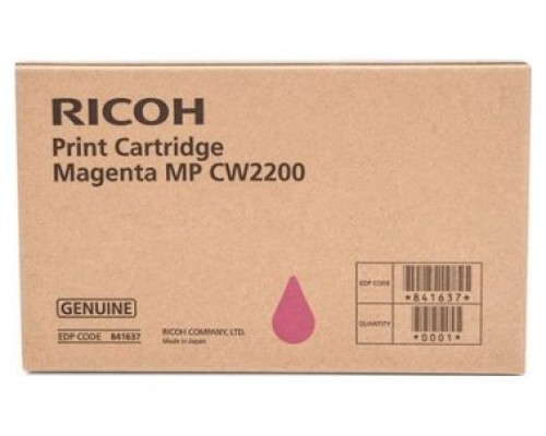 RICOH Tinta Magenta Multifuncional Planos Color MP CW2200SP