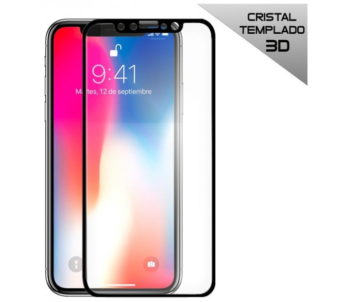 Protector Pantalla Cristal Templado COOL para iPhone X / iPhone XS / iPhone  11 Pro (FULL 3D Negro) :: Informatica Palafrugell