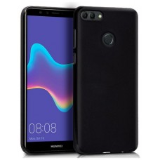 Funda COOL Silicona para Huawei Y9 (2018) Negro