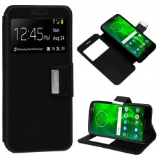 Funda COOL Flip Cover para Motorola Moto G6 Liso Negro