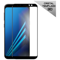 Protector Pantalla Cristal Templado Samsung A530 Galaxy A8 (2018) (FULL 3D Negro)