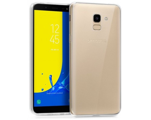 Funda Silicona Samsung J600 Galaxy J6 Transparente