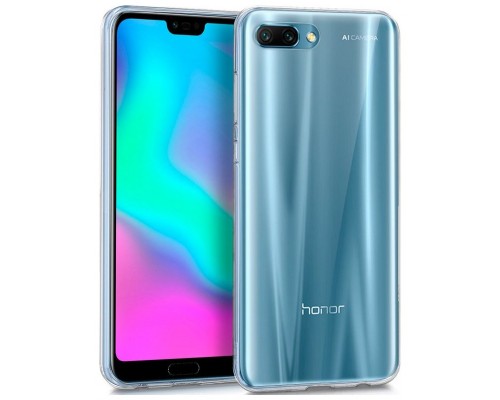 Funda COOL Silicona para Huawei Honor 10 (Transparente)