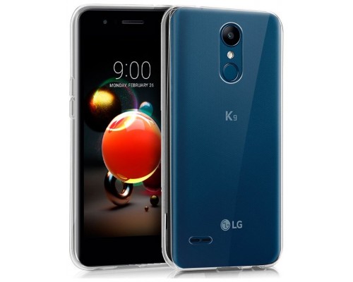 Funda COOL Silicona para LG K9 (Transparente)
