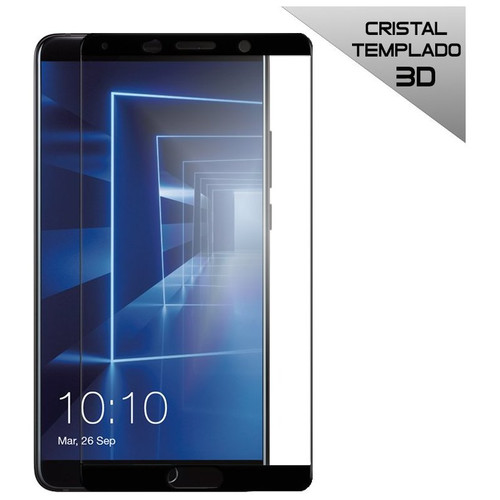 Protector Pantalla Cristal Templado Huawei Mate 10 (3D Negro)-CS4 Protector Pantalla Cristal Templado Huawei Mate 10 (3D Negro)
