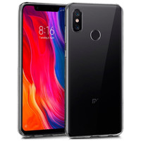 Funda Silicona Xiaomi Mi 8 / Mi 8 Pro (Transparente)-4CS Funda Silicona Xiaomi Mi 8 / Mi 8 Pro (Transparente)