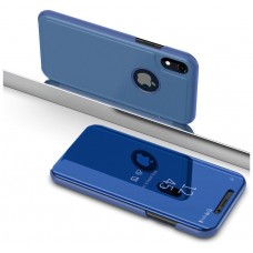 Funda COOL Flip Cover para iPhone XS Max Clear View Azul