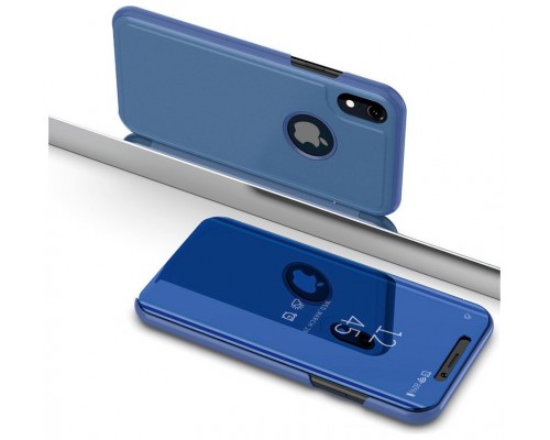 Funda COOL Flip Cover para iPhone XS Max Clear View Azul
