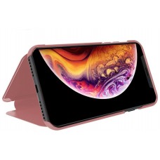 Funda COOL Flip Cover para iPhone XS Max Clear View Rosa