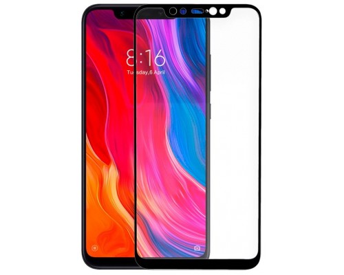 Protector Pantalla Cristal Templado Xiaomi Mi 8 / Mi 8 Pro (FULL 3D Negro)