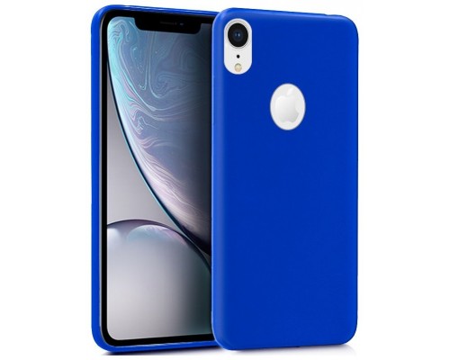 Funda Silicona iPhone XR (Azul)