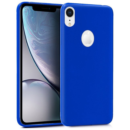 Funda Silicona iPhone XR (Azul)
