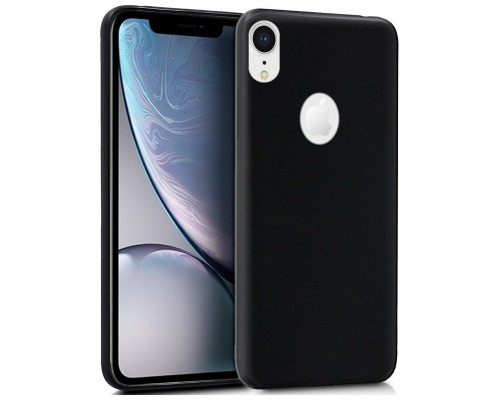 Funda Silicona iPhone XR (Negro)