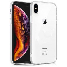 Funda Silicona iPhone XS Max (Transparente)