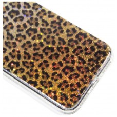 Carcasa COOL para iPhone XS Max Glitter Leopardo