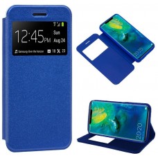 Funda COOL Flip Cover para Huawei Mate 20 Pro Liso Azul