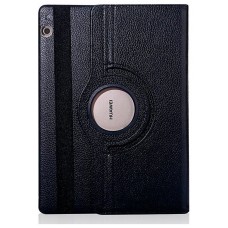 Funda COOL para Huawei Mediapad T5 Polipiel Liso Negro 10.1 pulg