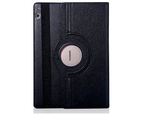 Funda COOL para Huawei Mediapad T5 Polipiel Liso Negro 10.1 pulg