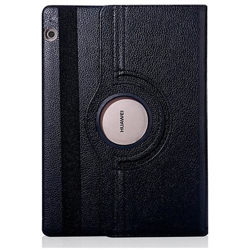 Funda COOL para Huawei Mediapad T5 Polipiel Liso Negro 10.1 pulg