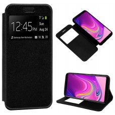 Funda COOL Flip Cover para Samsung A920 Galaxy A9 (2018) Liso Negro