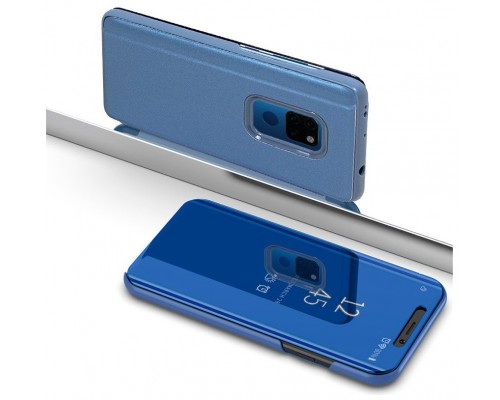 Funda COOL Flip Cover para Huawei Mate 20 X Clear View Azul
