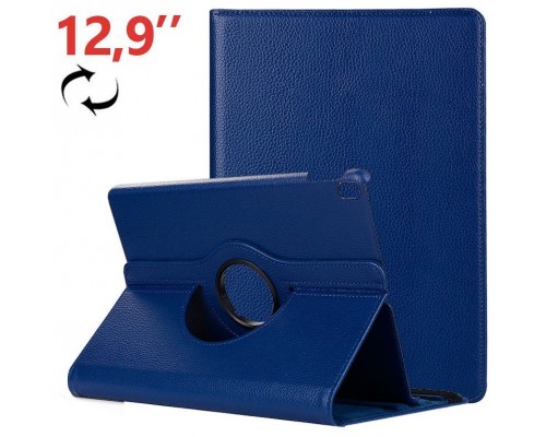 Funda COOL para iPad Pro 12.9 pulg (2018) Giratoria Polipiel Azul