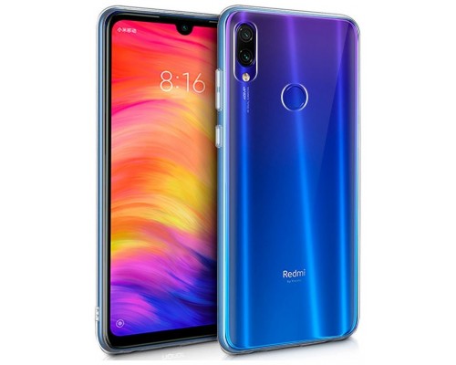 Funda Silicona Xiaomi Redmi Note 7 / Note 7 Pro (Transparente)