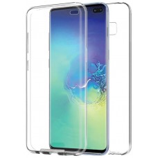 Funda COOL Silicona 3D para Samsung G975 Galaxy S10 Plus (Transparente Frontal + Trasera)