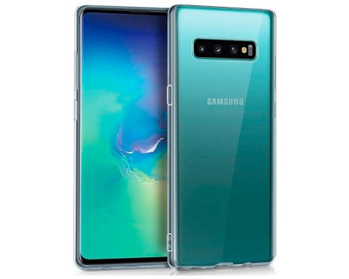 Funda Silicona Samsung G975 Galaxy S10 Plus (Transparente)