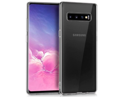 Funda Silicona Samsung G973 Galaxy S10 (Transparente)