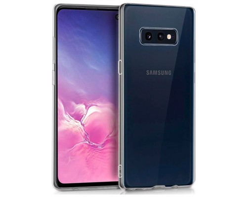 Funda Silicona Samsung G970 Galaxy S10e (Transparente)