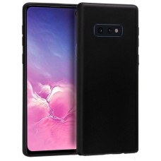 Funda Silicona Samsung G970 Galaxy S10e (Negro)