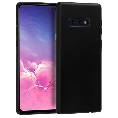 Funda Silicona Samsung G970 Galaxy S10e (Negro)-CS3 Funda Silicona Samsung G970 Galaxy S10e (Negro)