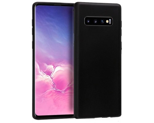 Funda Silicona Samsung G973 Galaxy S10 (Negro)