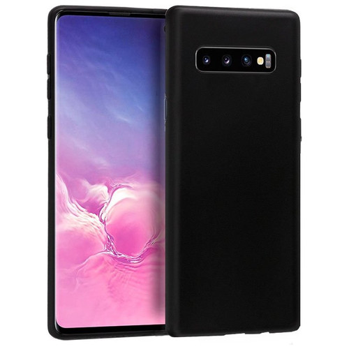 Funda Silicona Samsung G973 Galaxy S10 (Negro)-CS4 Funda Silicona Samsung G973 Galaxy S10 (Negro)