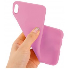 Funda COOL Silicona para iPhone XS Max (Rosa)