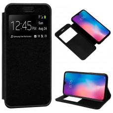 Funda COOL Flip Cover para Xiaomi Mi 9 Liso Negro