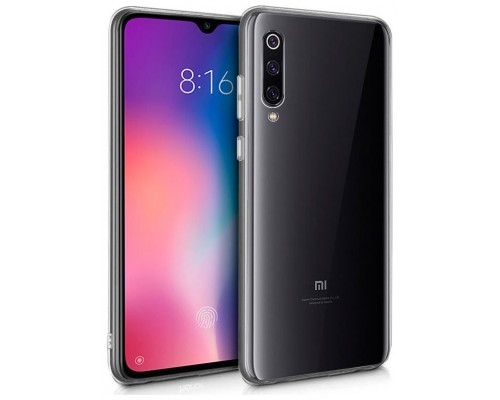 Funda Silicona Xiaomi Mi 9 (Transparente)