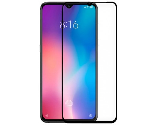 Protector Pantalla Cristal Templado COOL para Xiaomi Mi 9 / Mi 9 Lite (FULL 3D Negro)