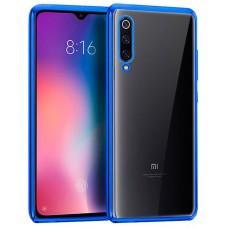 Carcasa COOL para Xiaomi Mi 9 Borde Metalizado (Azul)