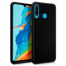 Funda Silicona Huawei P30 Lite (Negro)