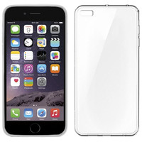 Funda Silicona iPhone 6 / 6s (Transparente)-4CS Funda Silicona iPhone 6 / 6s (Transparente)