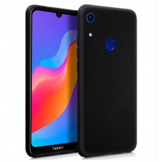 Funda Silicona Huawei Y6 (2019) / Honor 8A (Negro)