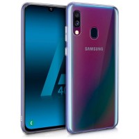 Funda Silicona Samsung A405 Galaxy A40 (Transparente)