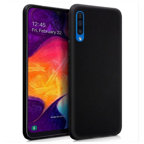 Funda Silicona Samsung A505 Galaxy A50 (Negro)-CS5 Funda Silicona Samsung A505 Galaxy A50 (Negro)