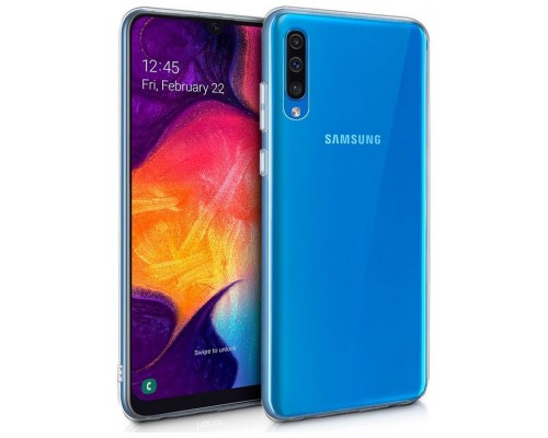 Funda Silicona Samsung A505 Galaxy A50 (Transparente)